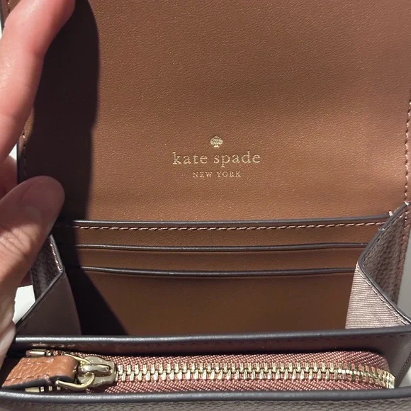 Kate Spade Tan Leather Wallet - Picture 2 of 4